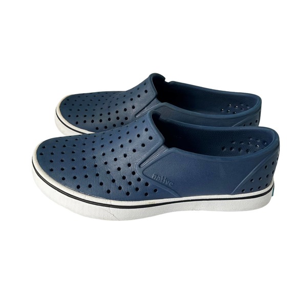 Native Shoes - Native Miles Slip-on Washable Perforated Shoes Women Size 6 Men Size 4